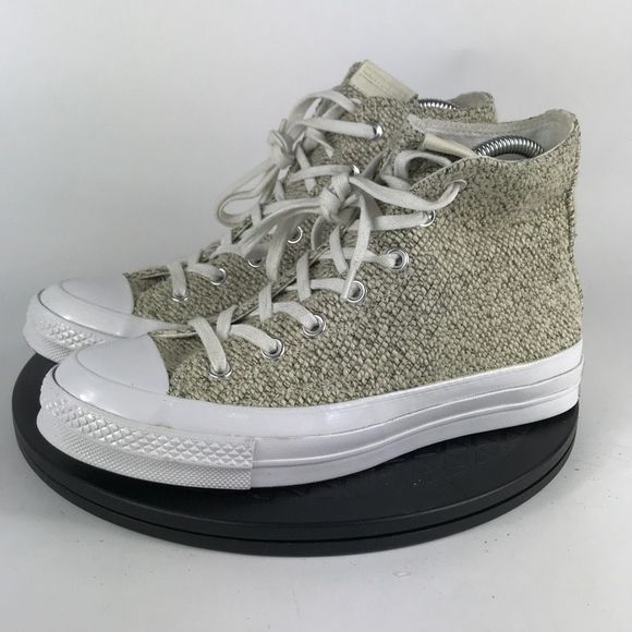 Converse Shoes - Converse Chuck 70 Vintage Weave High Top  Tan/White 156282C Women’s Size 8